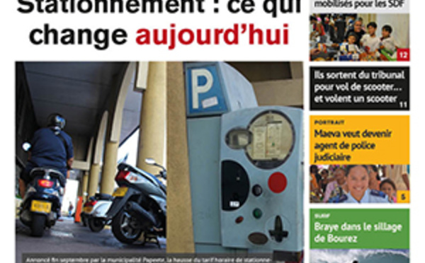 TAHITI INFOS N°529 du 02 novembre 2015