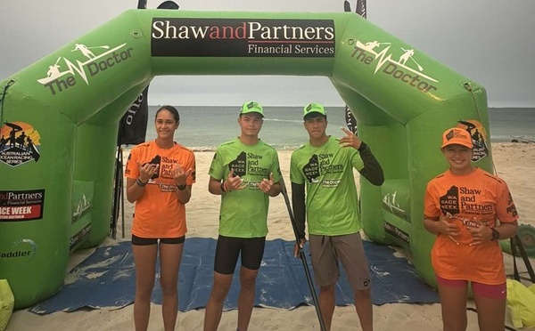 Quatre jeunes kayakistes à l’assaut de l’Australie