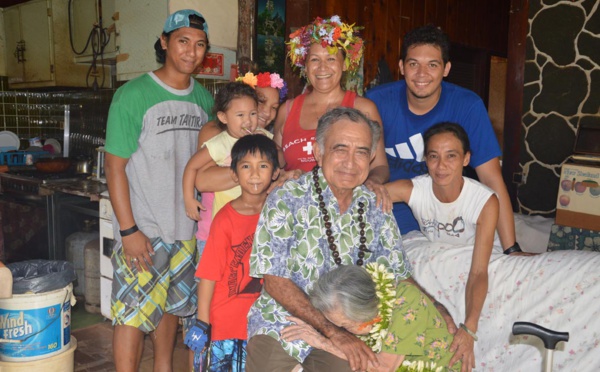 Faaa : Rose Chung Sai Fan Southai a fêté son centième anniversaire hier