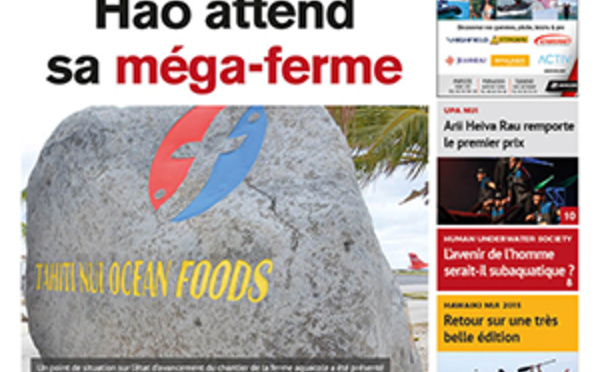 TAHITI INFOS N°534 du 9 novembre 2015