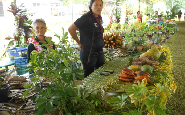 Moorea : Les produits de la terre étaient à l'honneur samedi dernier