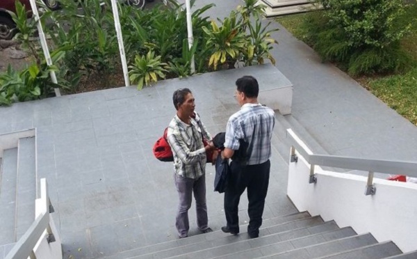 Verdon Tefaatau est laissé libre en attendant sa prochaine audience devant la justice