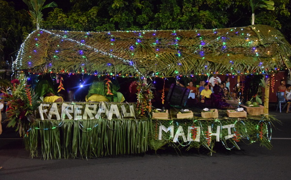 Défilé des chars ce soir à Faa'a