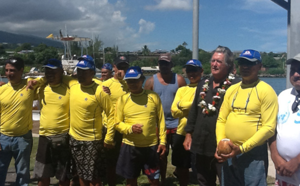 Trois plaisanciers secourus par la FEPSM entre Tahiti et Moorea