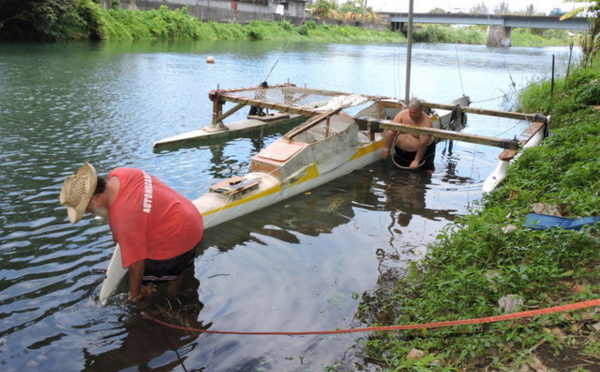 Te Matahuarere, baptême d'une pirogue à voile pas comme les autres