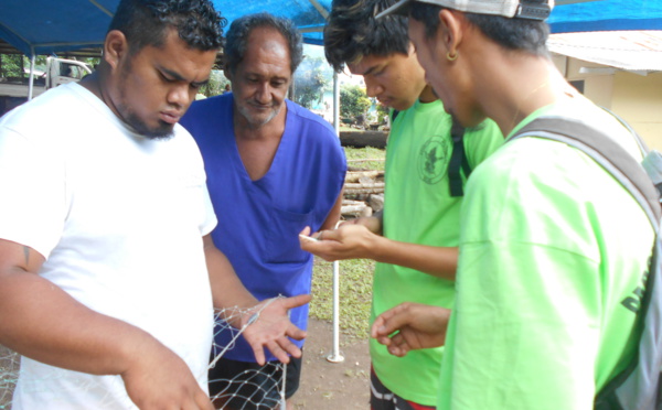 Les jeunes de Moorea s'initient à la culture polynésienne