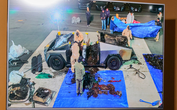 Explosion d'une Tesla à Las Vegas: le suspect, un militaire aux motivations "inconnues", s'est suicidé