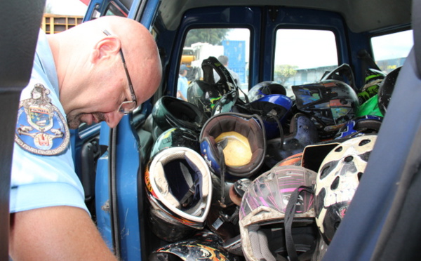 Des bons de réduction de 5 000 Fcfp sur 60 casques neufs offerts par la gendarmerie