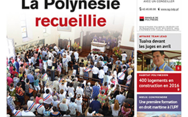 TAHITI INFOS N°539 du 17 novembre 2015