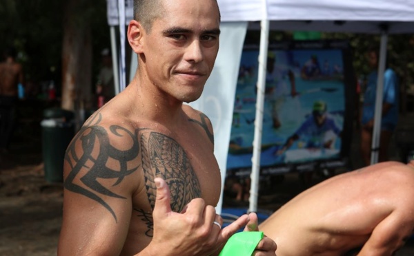 SUP Surf – Championnat de Tahiti : Atamu Conti, champion de Polynésie 2015.