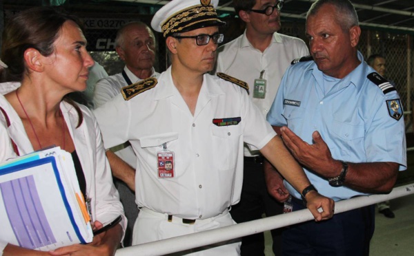 Le haut commissaire à la rencontre des agents en charge de la sécurité aéroportuaire