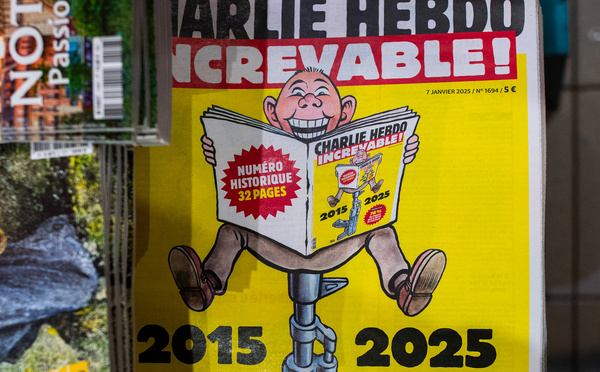 Dix ans après les attentats à Paris, Charlie Hebdo a toujours "envie de rire"