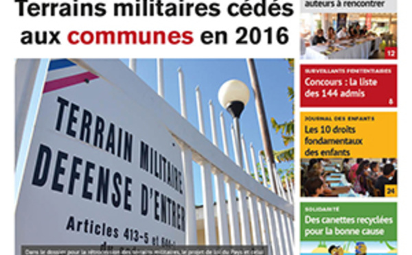 TAHITI INFOS N°540 du 18 novembre 2015