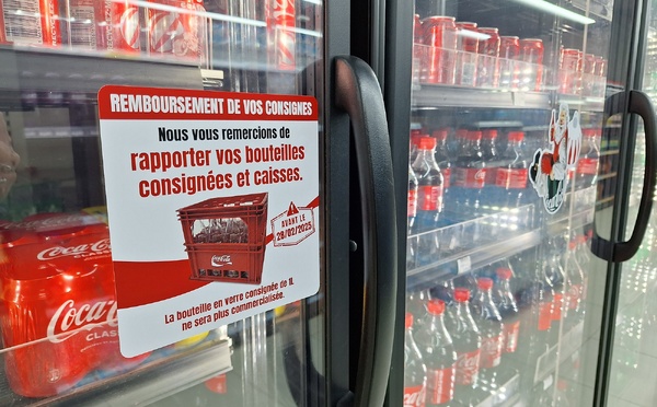 ​La fin annoncée des consignes en verre