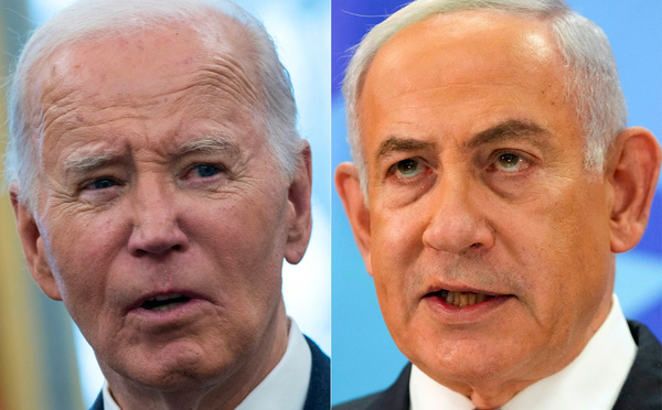Netanyahu a discuté avec Biden des "progrès" vers un accord sur les otages à Gaza, selon son bureau