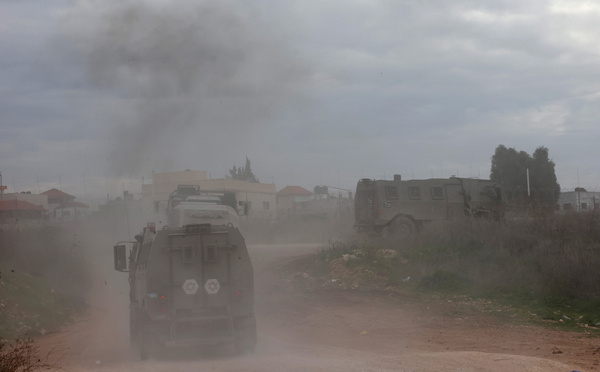 Tirs nouris et explosions au deuxième jour de l'opération israélienne en Cisjordanie