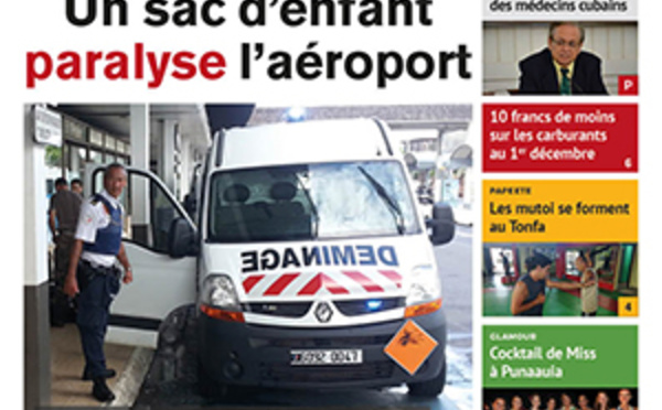 TAHITI INFOS N°546 du 26 novembre 2015