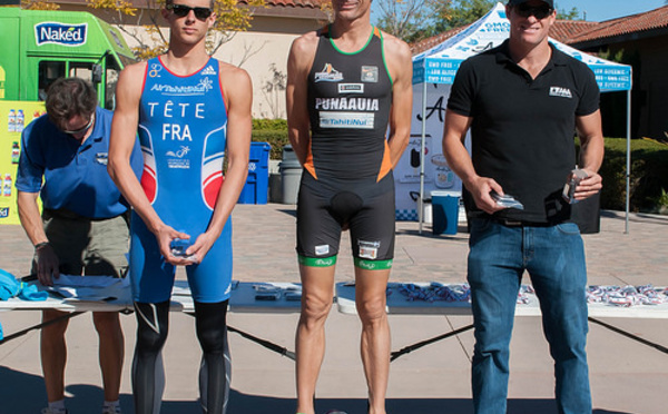 Triathlon – San Diego : Frédéric Tête et son fils sur le podium.