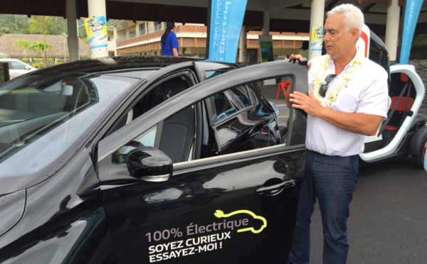 Les "ZE Electric Days" à Taravao