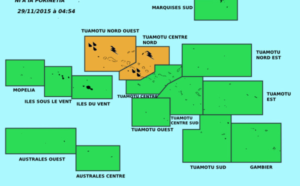 Vigilance orange, fort risque de dépression tropicale (MAJ)