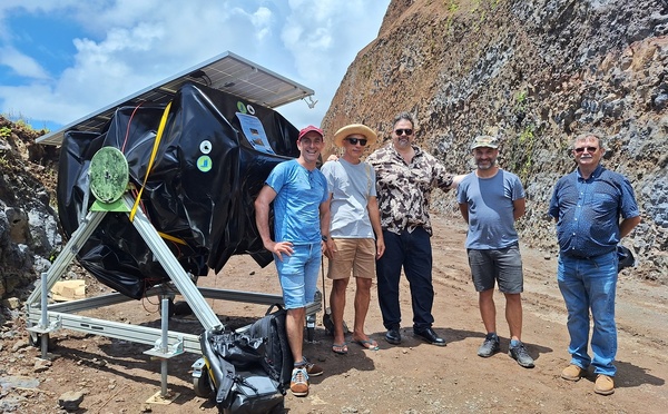 Un premier muographe installé au PK 43