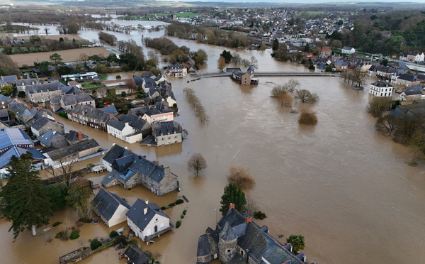 Crues: 3 départements toujours en rouge, Redon attend le pic