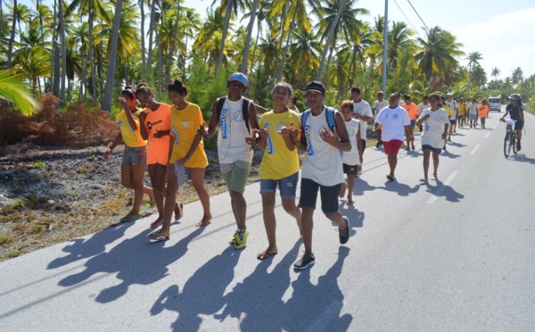 Sensibiliser les jeunes au sport avec la "marche pour ta santé"