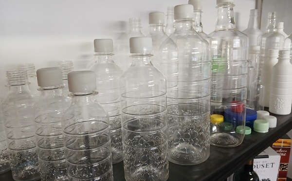 ​Des bouteilles compostables zéro pétrole