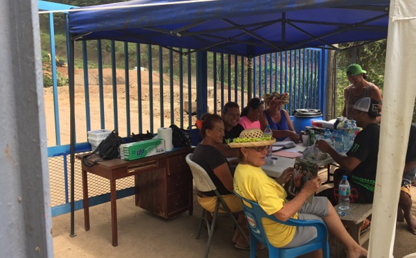 La décharge de Faa'a bloquée