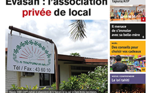 TAHITI INFOS N°554 du 8 décembre 2015
