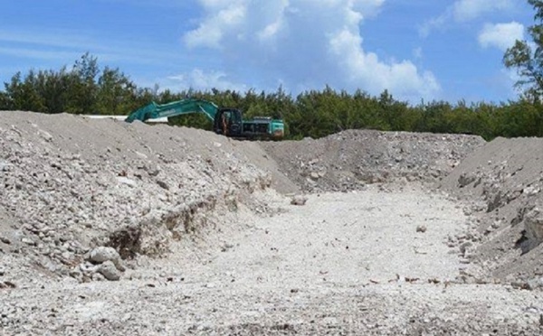 Le traitement des terres polluées de Hao fait évoluer le Code de l'environnement
