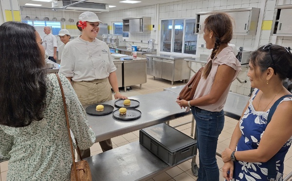 Les élèves de l’école hôtelière à l’honneur