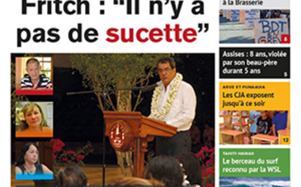 TAHITI INFOS N°555 du 9 décembre 2015