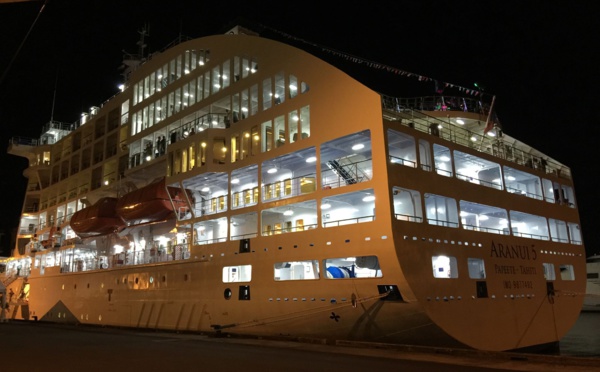 Aranui 5 inauguré en grande pompe