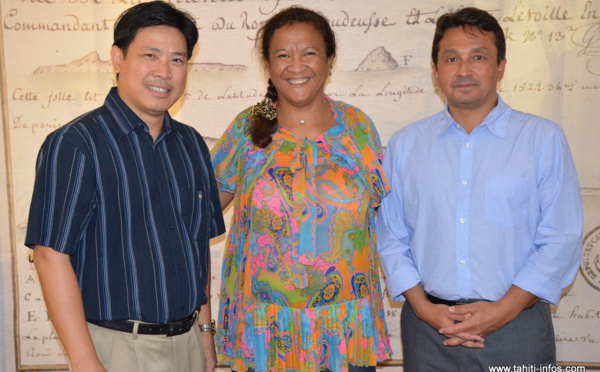 Les sénateurs polynésiens donnent 806 275 Fcfp en faveur des épiceries solidaires