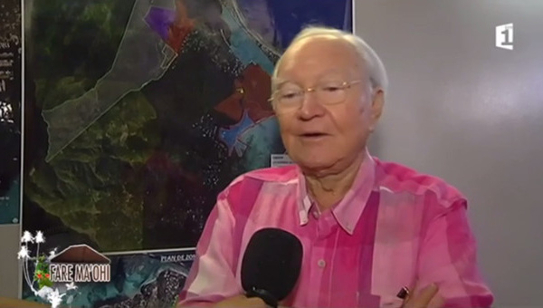 Equipement : Gaston Flosse affirme que "Frébault viendra remplacer Solia"