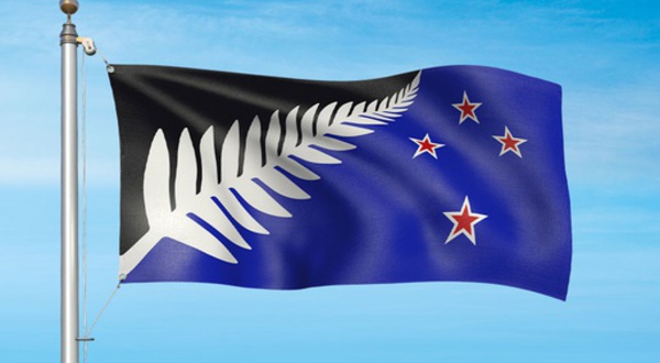 Drapeau: les Néo-Zélandais choisissent une fougère pour affronter l'Union Jack