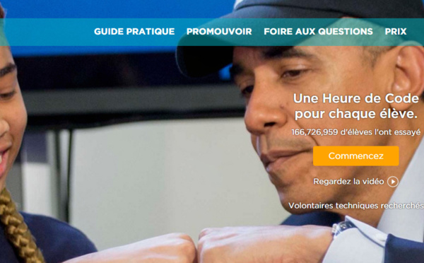 Lycée Gauguin : Pendant une heure, les élèves ont appris à faire du code