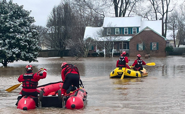 Neuf morts en raison de conditions météo extrêmes dans l'est des Etats-Unis