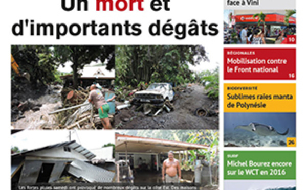 TAHITI INFOS N°558 du 14 décembre 2015