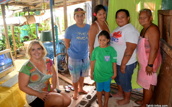 60 enfants défavorisés de Faa'a ont reçu leur premier PC