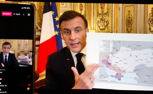 Ukraine: Macron "sonne le tocsin" et met en garde Trump contre toute faiblesse face à Poutine