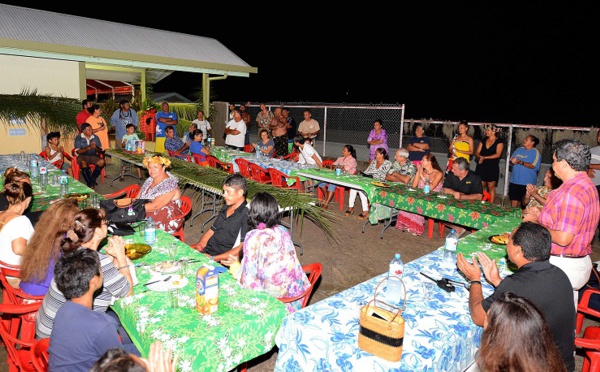 Le gouvernement à Hiva Oa pour le festival des Marquises