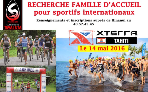 Teva i Uta : La commune recherche des familles d'accueil pour des sportifs internationaux