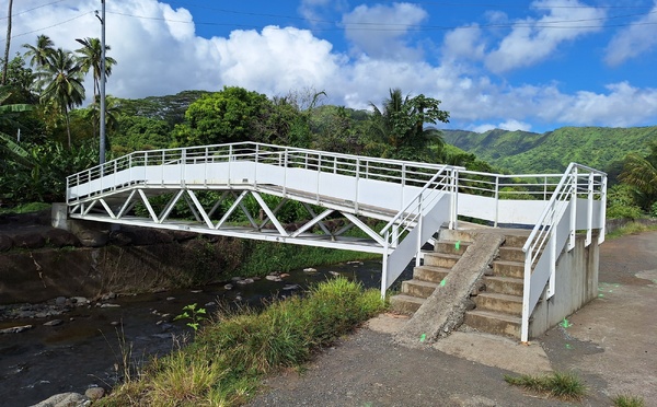 ​Début des aménagements pour PMR à Faaiti