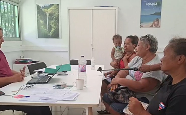 Des “sinistrés du courant” dépités à Moorea