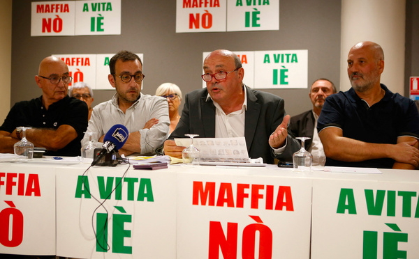 Face aux "dérives mafieuses", les autonomistes corses contre les réformes juridiques