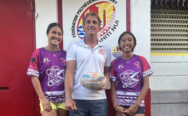 Deux Polynésiennes sélectionnées avec l’équipe d’outre-mer