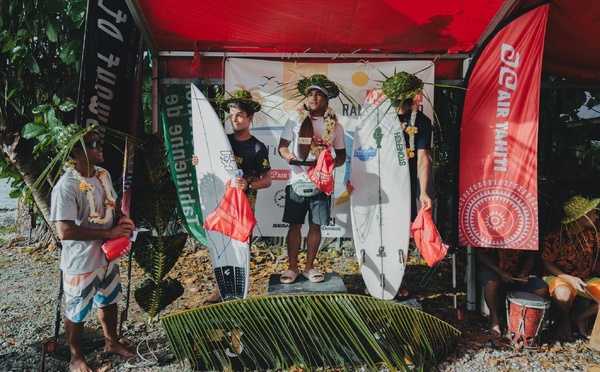 Gilbert Teave remporte la Rairoa Horue 