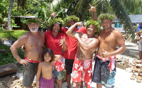 Huahine : Tevairautea, grand vainqueur du Mini Heiva Tu'aro Ma'ohi à Parea
